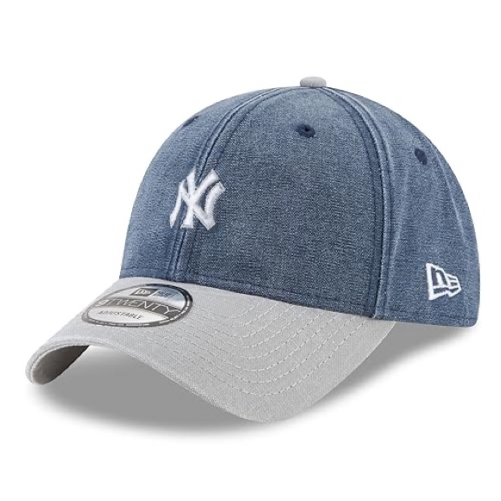 New Era New York Yankees Hat Baseball Cap Denim Blue